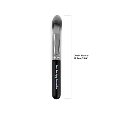 Handcrafted Vegan Chisel Blender Brush